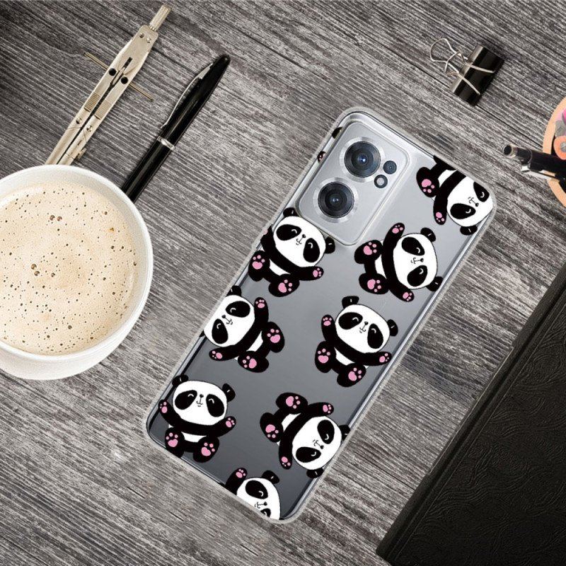 Etui do OnePlus Nord CE 2 5G Małe Pandy