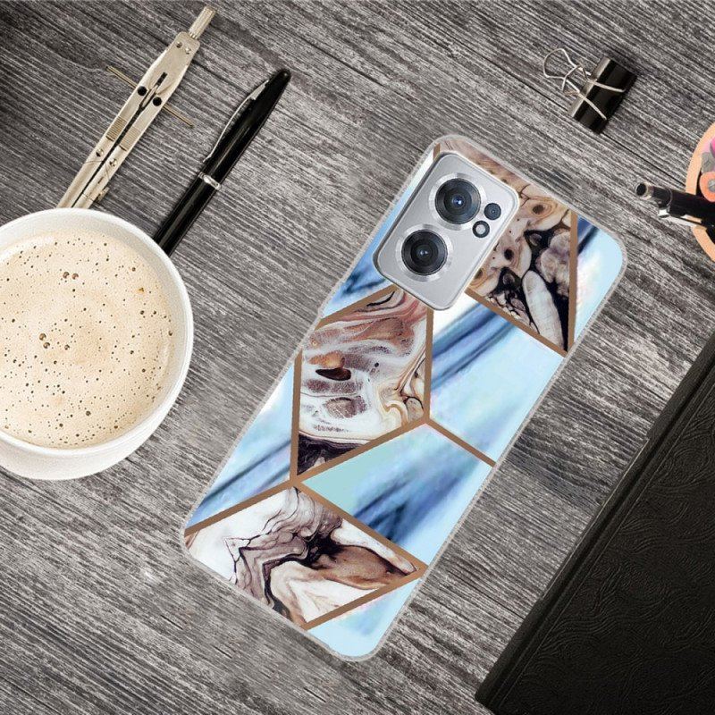 Etui do OnePlus Nord CE 2 5G Marmur I Kawa