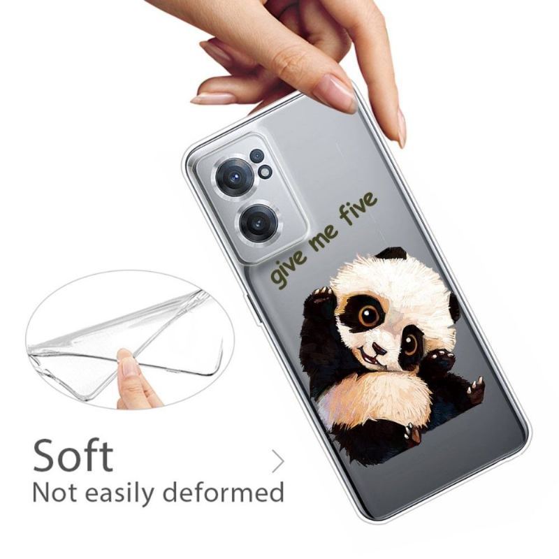 Etui do OnePlus Nord CE 2 5G Panda „daj Mi Pięć”