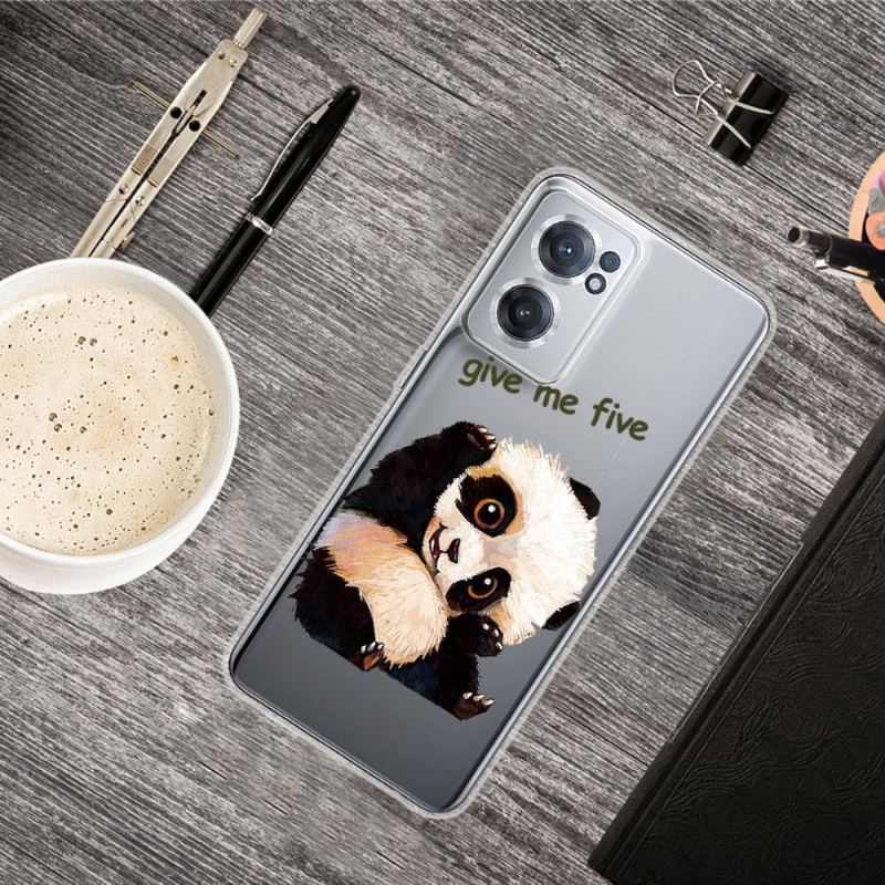 Etui do OnePlus Nord CE 2 5G Panda „daj Mi Pięć”