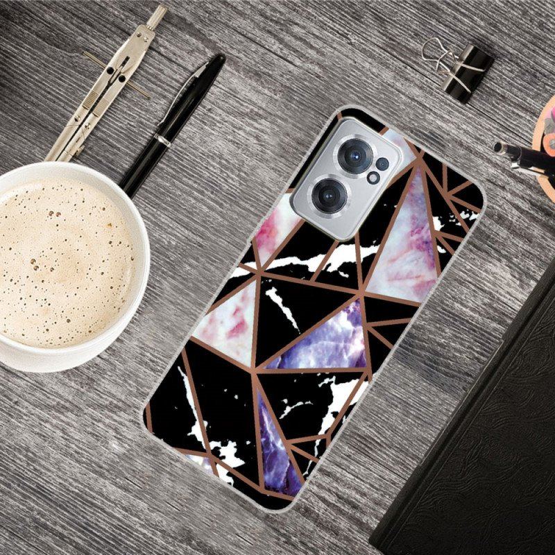 Etui do OnePlus Nord CE 2 5G Pęknięty Marmur