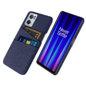 Etui do OnePlus Nord CE 2 5G Tkany Uchwyt Na Karty