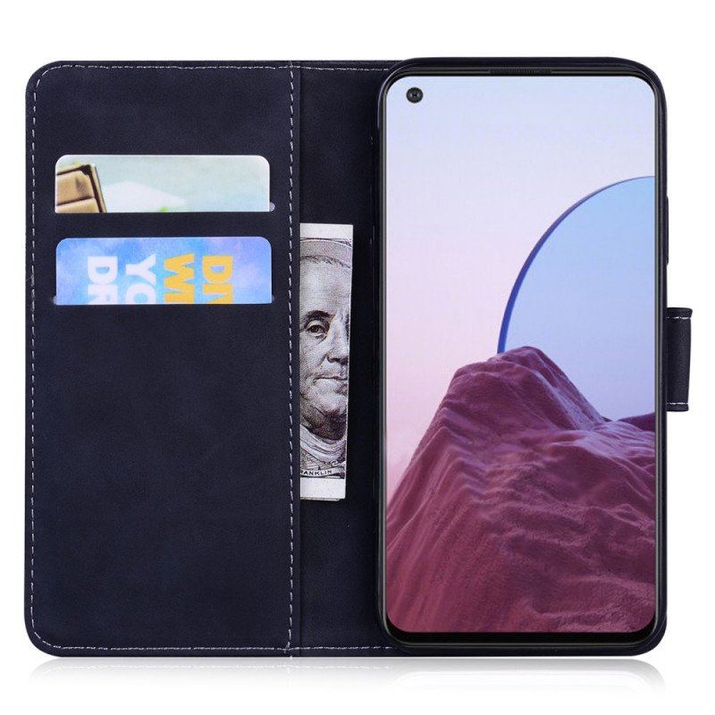 Etui Folio do OnePlus Nord CE 2 5G Dyskretny Motyl