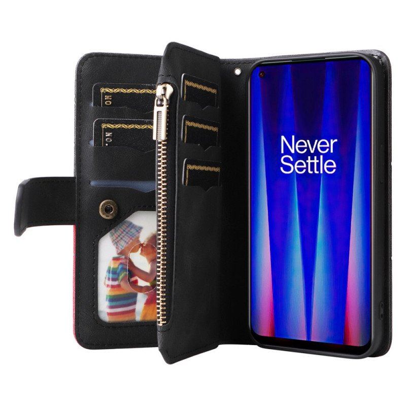 Etui Folio do OnePlus Nord CE 2 5G Portfel Wielofunkcyjny Portfel