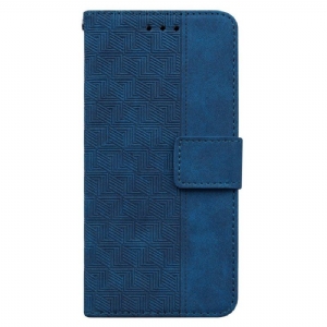 Etui Folio do OnePlus Nord CE 2 5G Przeszycia Ze Sztucznej Skóry