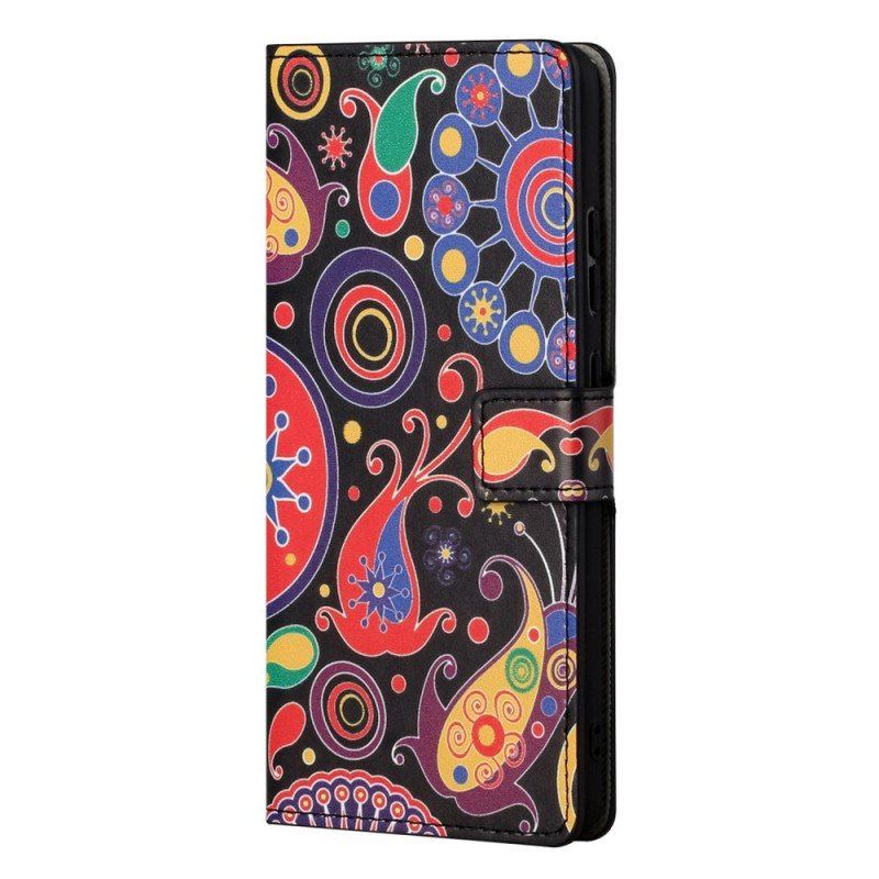 Etui Folio do OnePlus Nord CE 2 5G Psychodeliczny