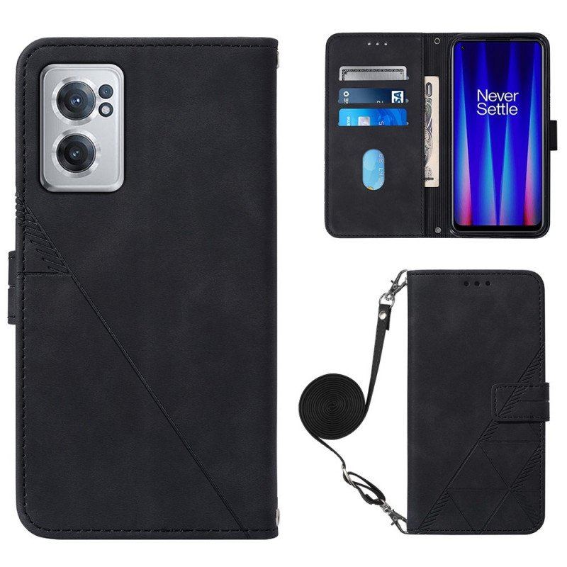 Etui Folio do OnePlus Nord CE 2 5G Torebka Yb Imecrinting