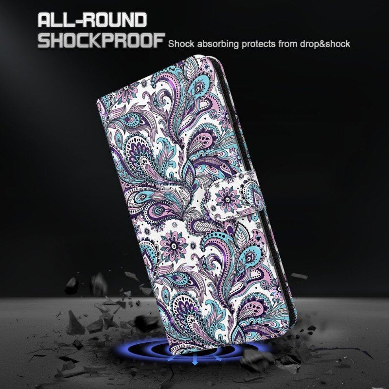 Etui Folio do OnePlus Nord CE 2 5G Wielobarwna Mandala