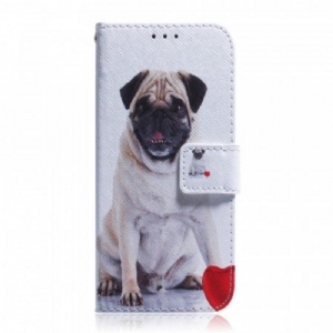 Etui Folio do OnePlus Nord CE 2 5G Zmiękczony Mops