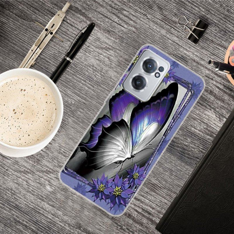 Futerały do OnePlus Nord CE 2 5G Motyl Ciemności