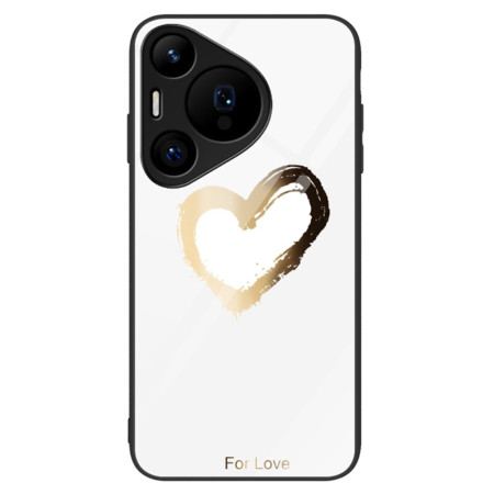 Etui Huawei Pura 70 Pro Złote Serce