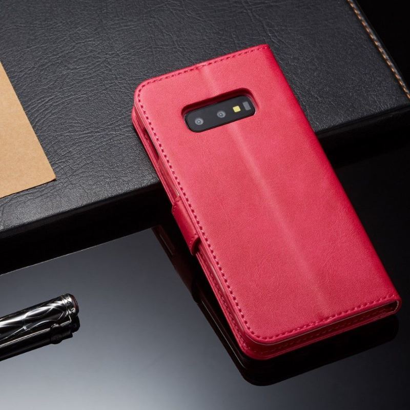 Case do Samsung Galaxy S10e Biznes Portfel Skórzany Styl