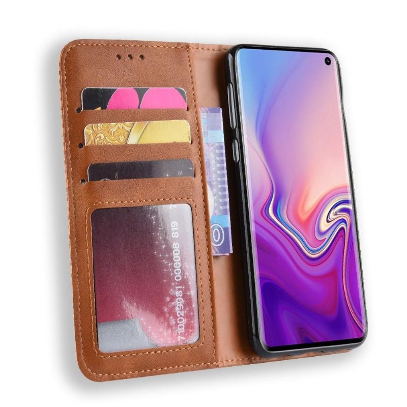 Etui do Samsung Galaxy S10e Classic Skóra Styl Le Cirénius