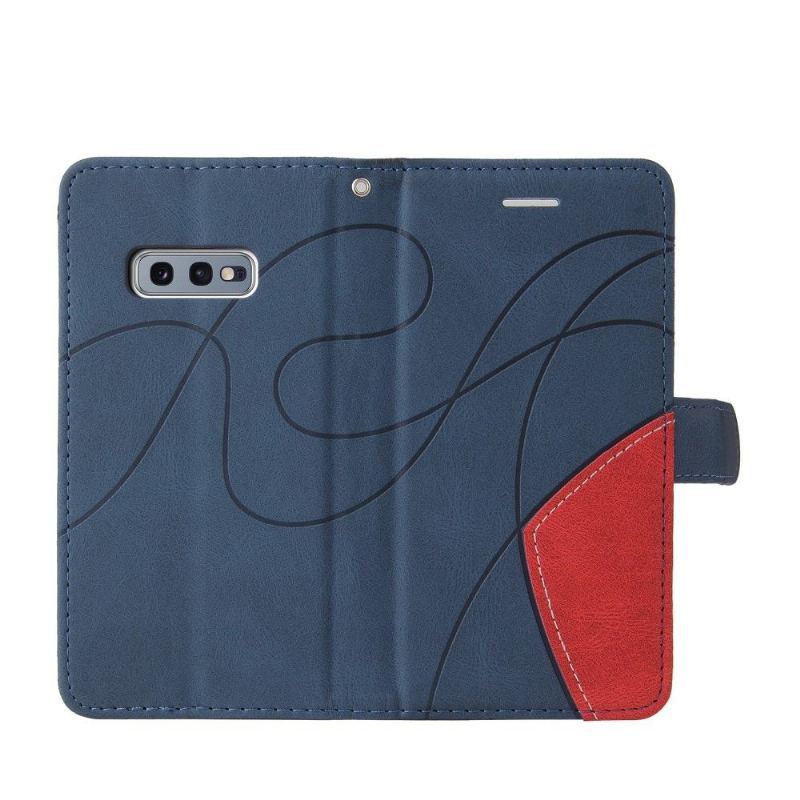 Etui Folio do Samsung Galaxy S10e Bicolor Artystyczny