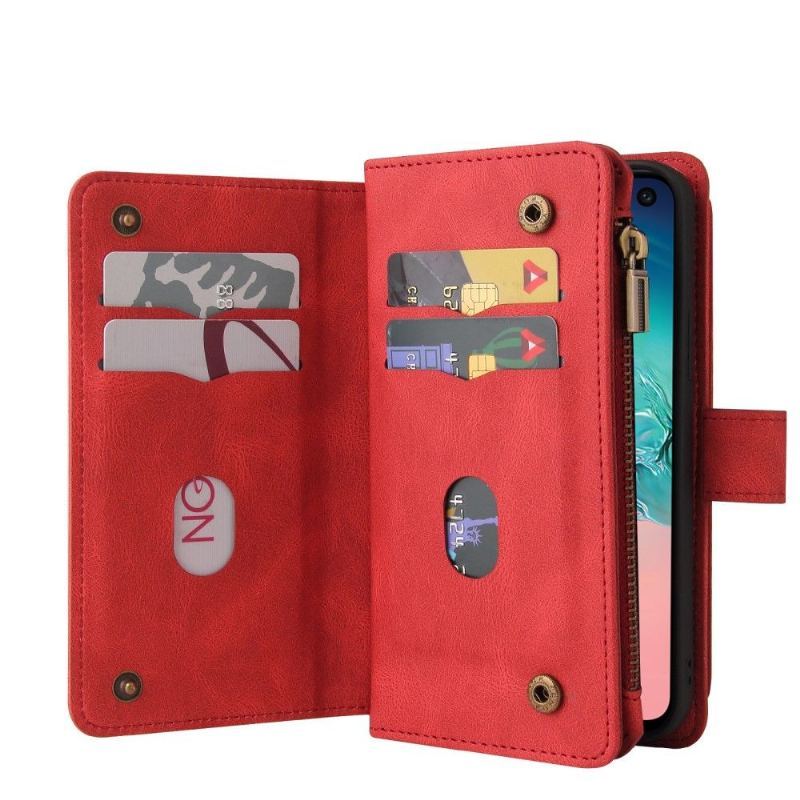 Etui Folio do Samsung Galaxy S10e Portfel z Łańcuch