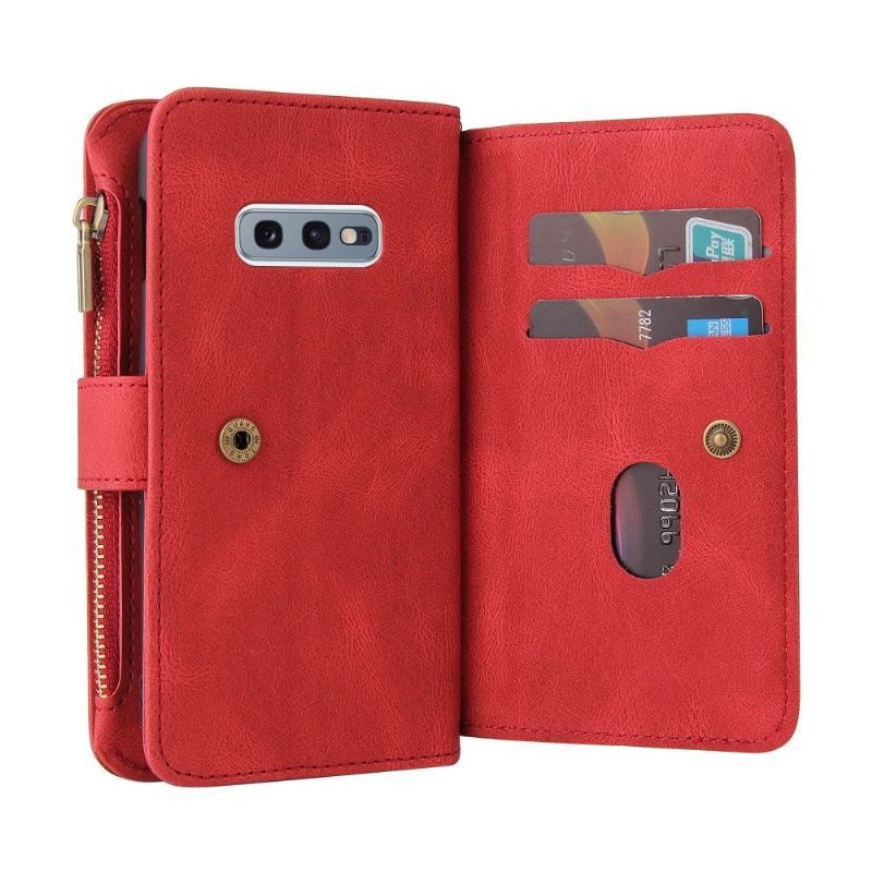 Etui Folio do Samsung Galaxy S10e Portfel z Łańcuch