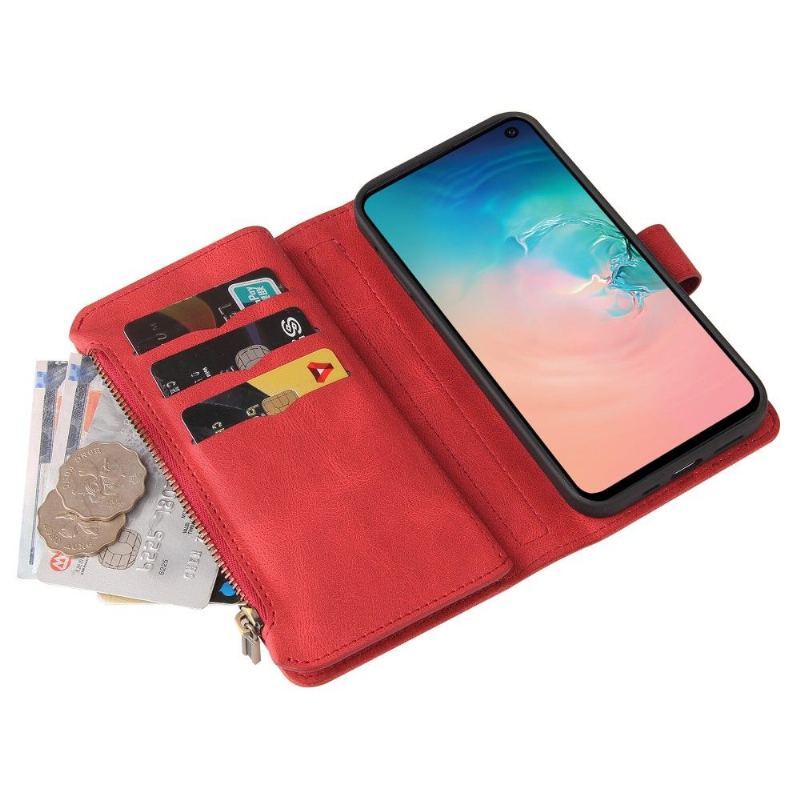 Etui Folio do Samsung Galaxy S10e Portfel z Łańcuch