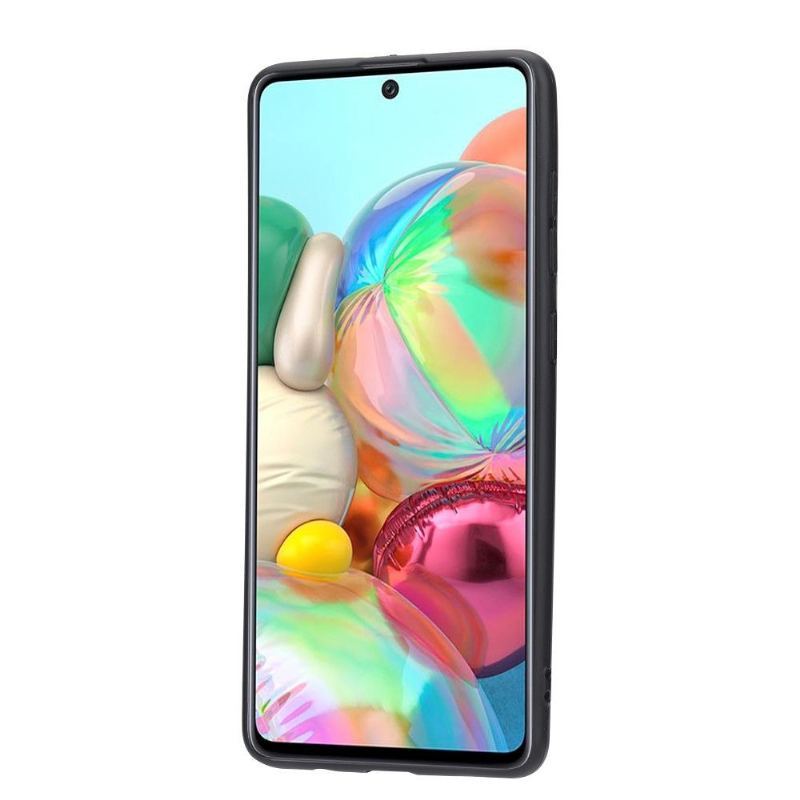 Etui do Samsung Galaxy A52 5G / A52 4G / A52s 5G Anti-fall Portfel Efekt Skóry