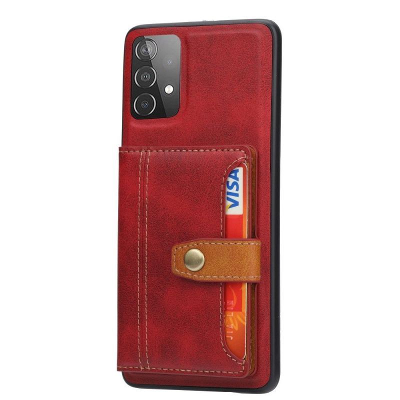 Etui do Samsung Galaxy A52 5G / A52 4G / A52s 5G Anti-fall Portfel Efekt Skóry