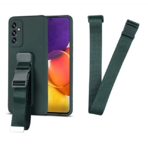 Etui do Samsung Galaxy A52 5G / A52 4G / A52s 5G Etui Ochronne Ochrona Z Paskiem