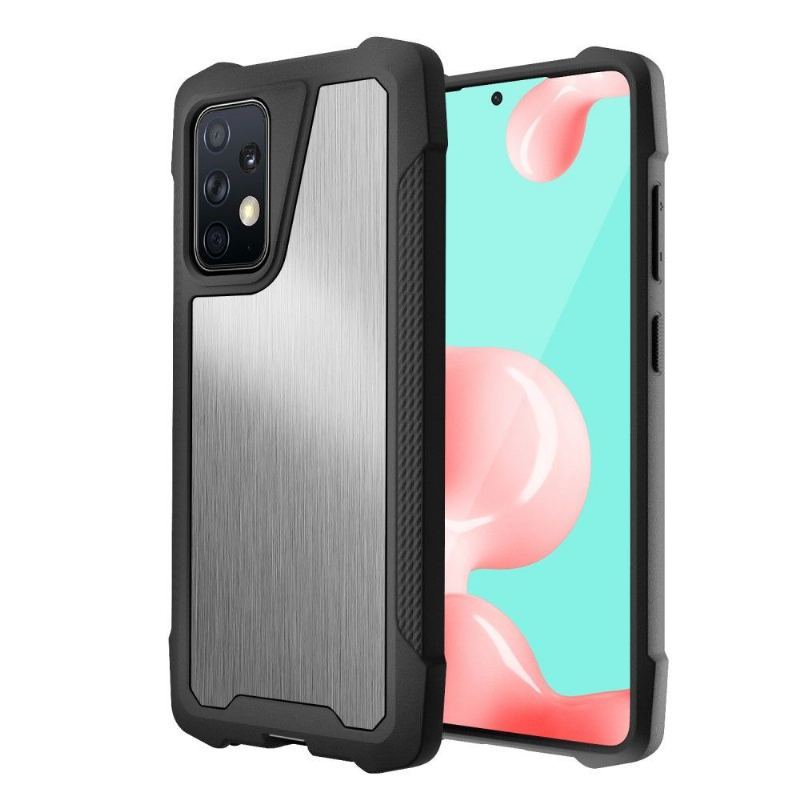 Etui do Samsung Galaxy A52 5G / A52 4G / A52s 5G Etui Ochronne Szczotkowanego Metalu Ochrona Efektu