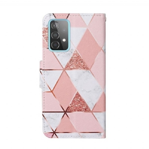 Etui Folio do Samsung Galaxy A52 5G / A52 4G / A52s 5G Chic Geometria