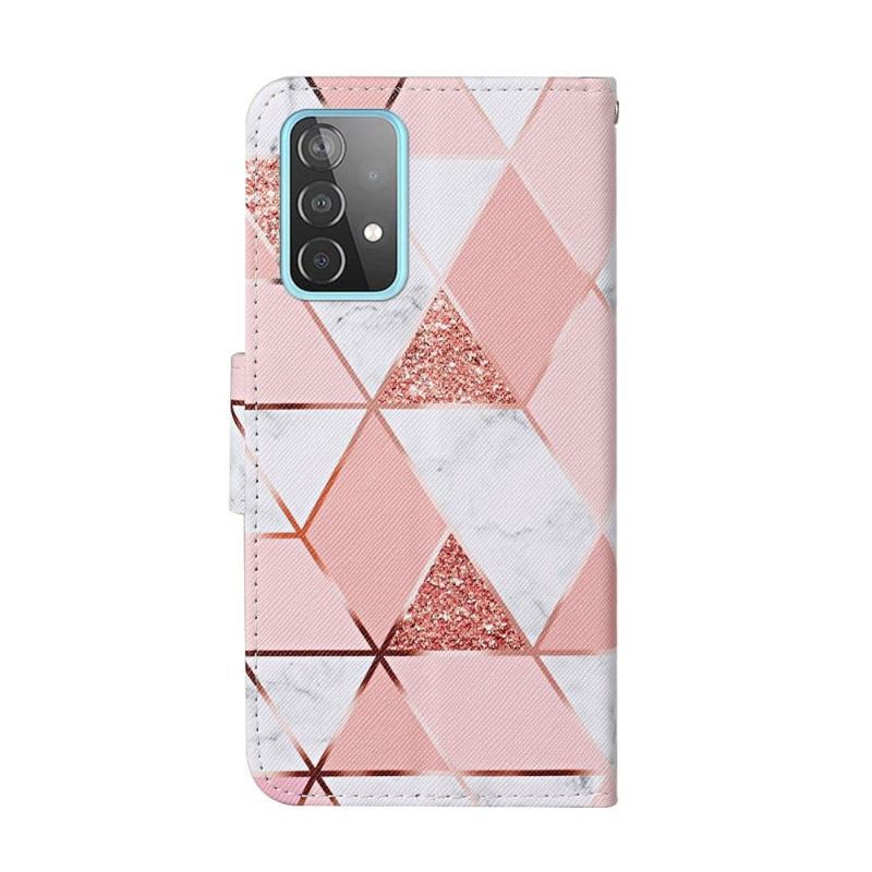 Etui Folio do Samsung Galaxy A52 5G / A52 4G / A52s 5G Chic Geometria