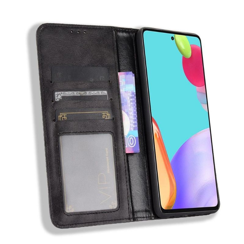 Etui Folio do Samsung Galaxy A52 5G / A52 4G / A52s 5G Classic Cirénius Style Skóra