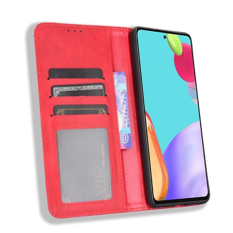 Etui Folio do Samsung Galaxy A52 5G / A52 4G / A52s 5G Classic Cirénius Style Skóra