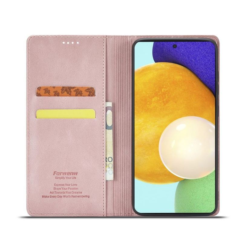 Etui Folio do Samsung Galaxy A52 5G / A52 4G / A52s 5G Forwenw F2 Series