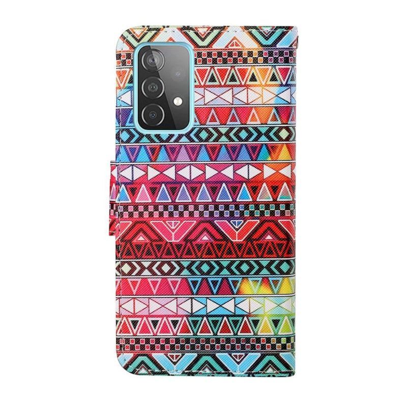 Etui Folio do Samsung Galaxy A52 5G / A52 4G / A52s 5G Obrzeża Aztec