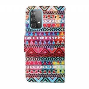 Etui Folio do Samsung Galaxy A52 5G / A52 4G / A52s 5G Obrzeża Aztec