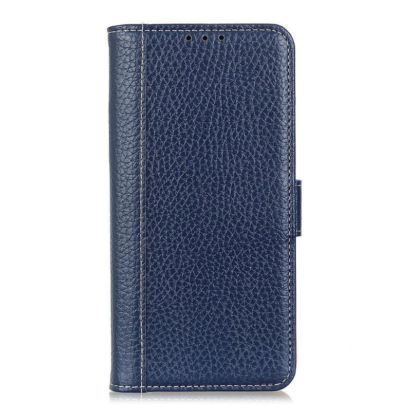 Etui Folio do Samsung Galaxy A52 5G / A52 4G / A52s 5G Obrzeża Litchi Skóra Efekt Skórzany Styl