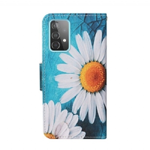 Etui Folio do Samsung Galaxy A52 5G / A52 4G / A52s 5G Obrzeża Marguerite