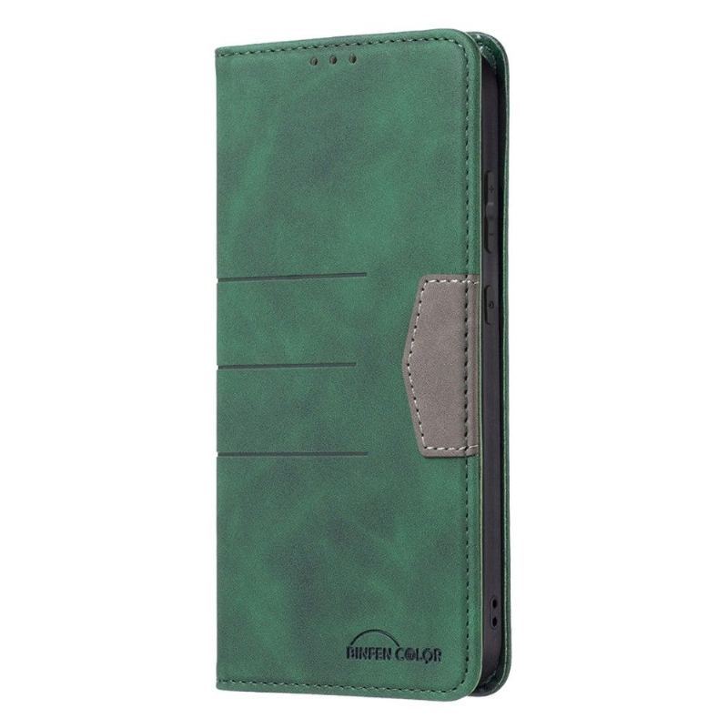 Etui Folio do Samsung Galaxy A52 5G / A52 4G / A52s 5G Skórzany Futerał Binfen Kolor Flip Faux Leather