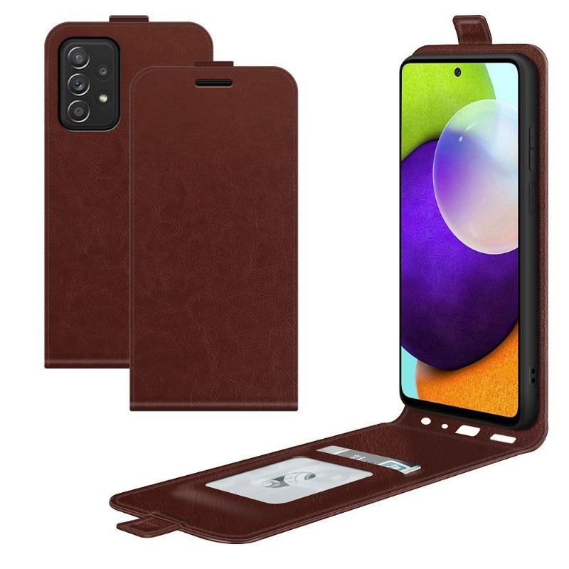 Etui Folio do Samsung Galaxy A52 5G / A52 4G / A52s 5G Skórzany Futerał Ze Sztucznej Skóry W Pionie