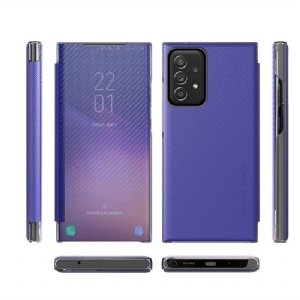 Etui Na Telefon do Samsung Galaxy A52 5G / A52 4G / A52s 5G Etui Folio Włókno Węglowe