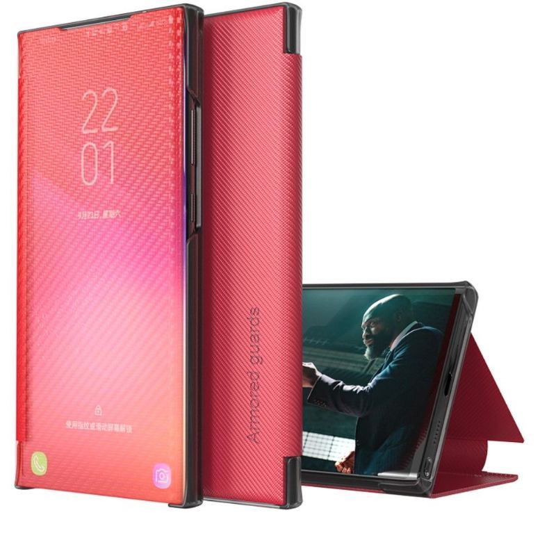 Etui Na Telefon do Samsung Galaxy A52 5G / A52 4G / A52s 5G Etui Folio Włókno Węglowe