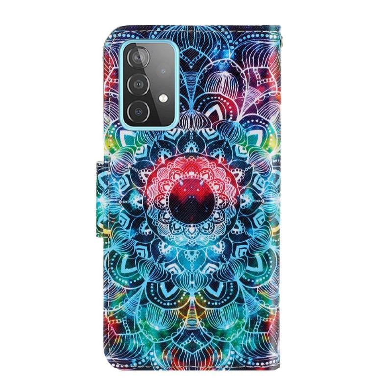 Etui Na Telefon Pokrowce do Samsung Galaxy A52 5G / A52 4G / A52s 5G Biznes Kolorowa Mandala