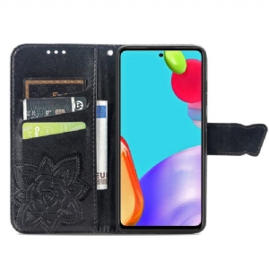 Etui Na Telefon Pokrowce do Samsung Galaxy A52 5G / A52 4G / A52s 5G Biznes Motyl Ulga