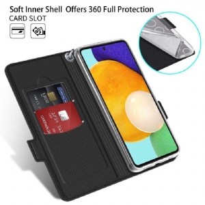 Etui Na Telefon Pokrowce do Samsung Galaxy A52 5G / A52 4G / A52s 5G Biznes Victoria Style Skóra