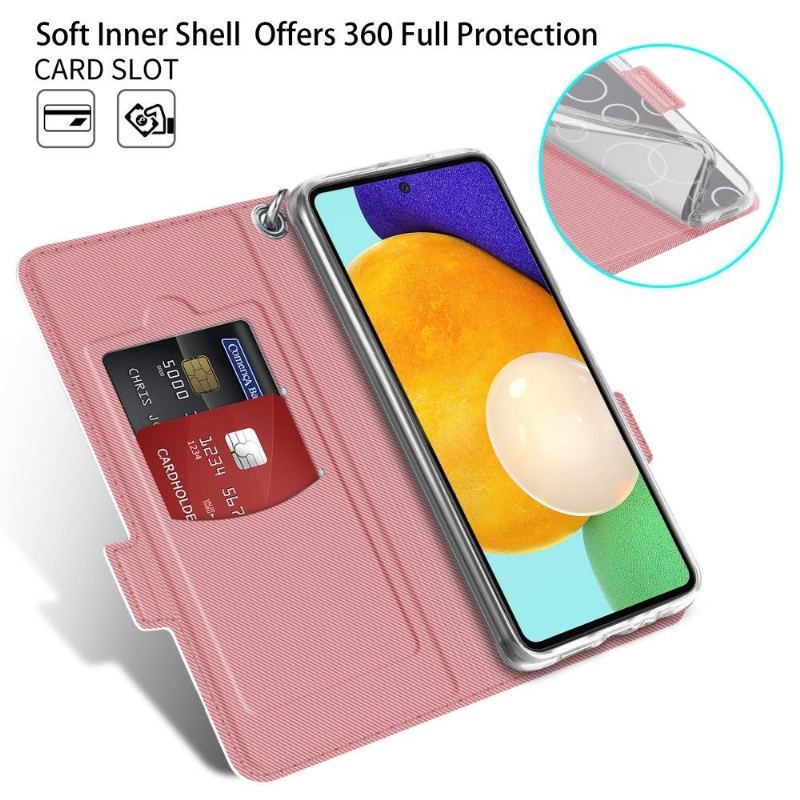 Etui Na Telefon Pokrowce do Samsung Galaxy A52 5G / A52 4G / A52s 5G Biznes Victoria Style Skóra