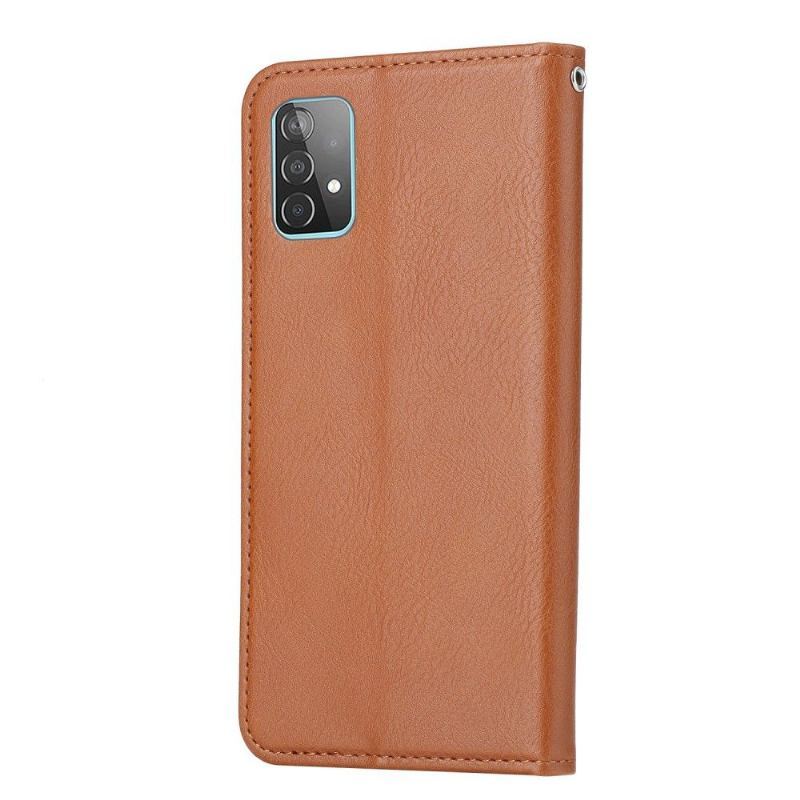 Obudowa Etui Na Telefon do Samsung Galaxy A52 5G / A52 4G / A52s 5G Faux Skórzane Etui Na Stojak