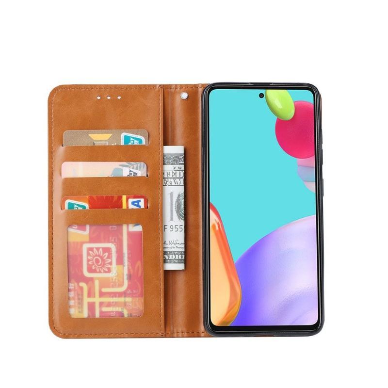 Obudowa Etui Na Telefon do Samsung Galaxy A52 5G / A52 4G / A52s 5G Faux Skórzane Etui Na Stojak