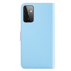 Obudowa Etui Na Telefon do Samsung Galaxy A52 5G / A52 4G / A52s 5G Tricolor Sztuczna Skóra