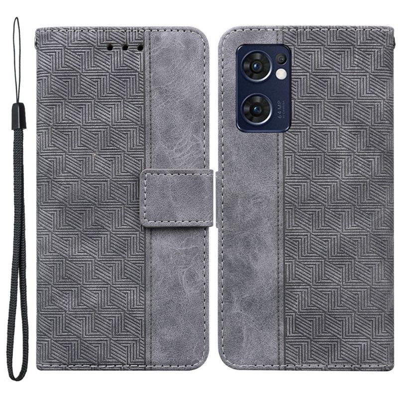 Etui do Poco M3 Pro 5G Classic Etui Folio Paski Ze Sztucznej Skóry