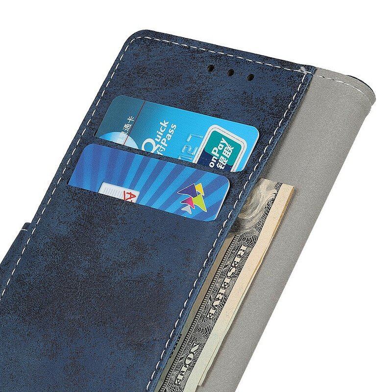 Etui Folio do Honor 50 SE Efekt Skóry Vintage