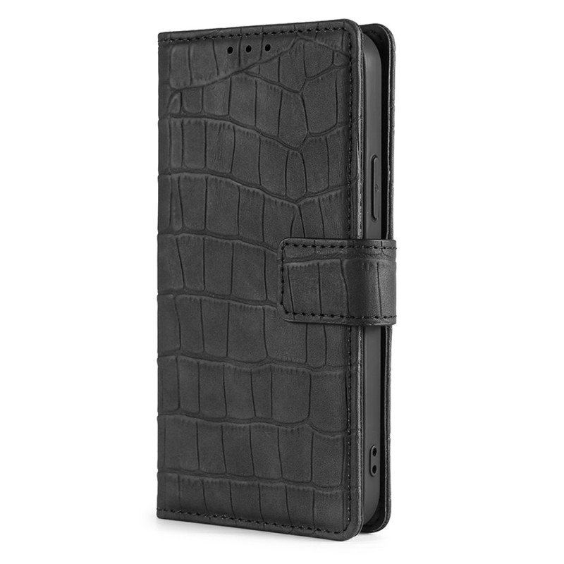 Etui Folio do Honor 50 SE Klasyczny Krokodyl