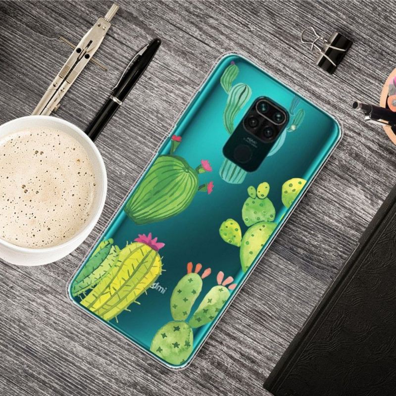 Etui do Xiaomi Redmi Note 9 Anti-fall Kaktusy