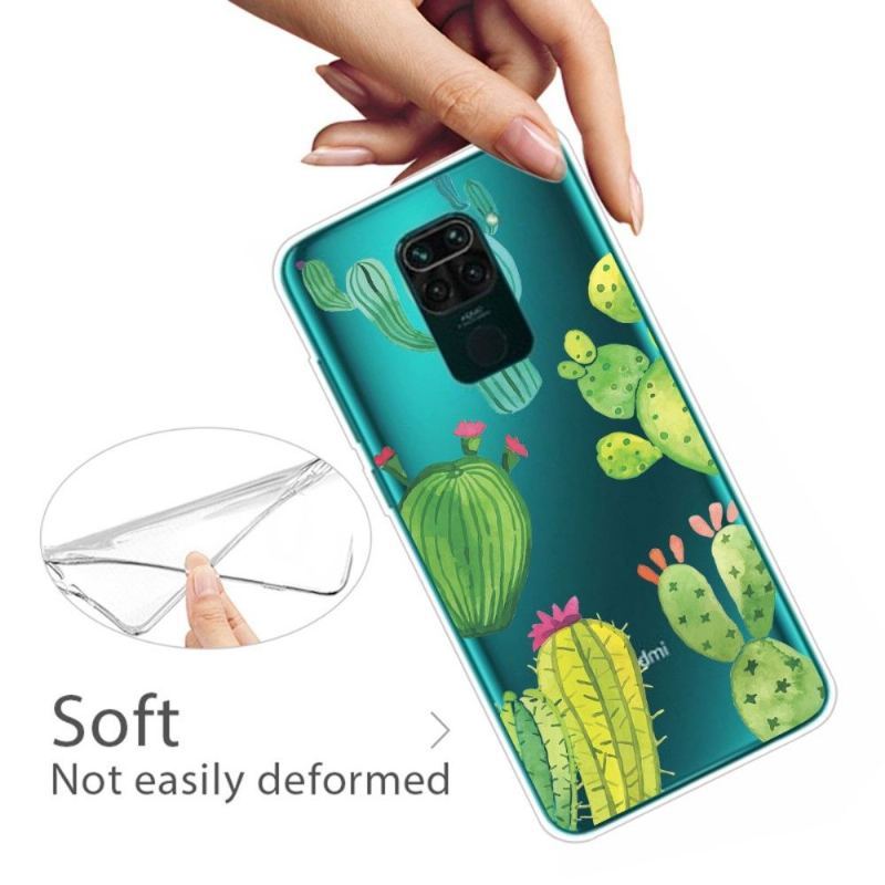 Etui do Xiaomi Redmi Note 9 Anti-fall Kaktusy